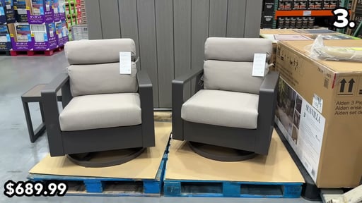 SunVilla Alden 3-Piece Seating Set