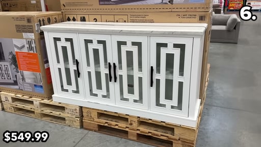 Tresanti Media Decorative Console with Marble Top