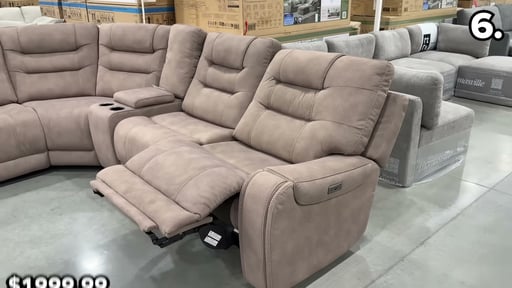 Barcalounger Carmelo Fabric Power Sectional