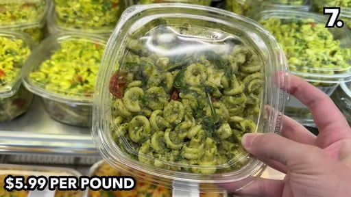 Pesto Pasta Salad with Mozzarella Pearls & Italian Pesto Per LB