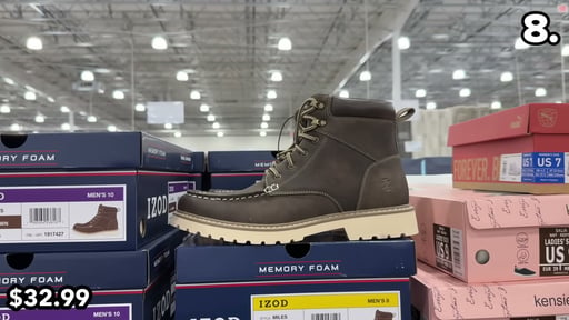 Izod Miles Men's Lace-up Memory Foam Boots