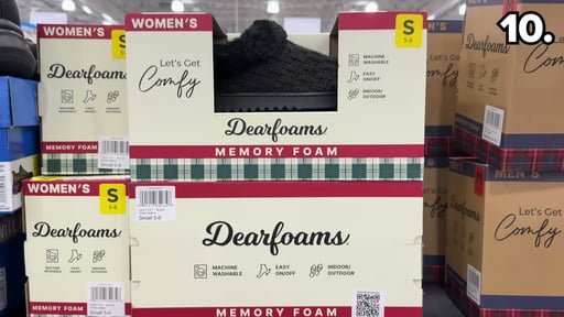 Dearfoams Women's Memory Foam Slippers