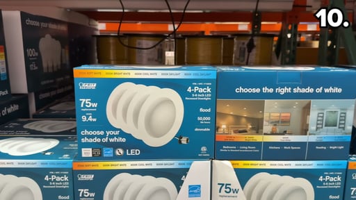 Feit Electric LED 75W Replacement Recessed Downlights 4-pack