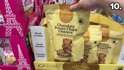 Jelina Chocolate Potato Chip Clusters 16 oz
