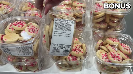 Kirkland Signature Butter Sugar Cookies with Heart Sprinkles, 24-Count