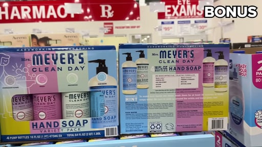 Mrs. Meyer's Clean Day Hand Soap 4-Pack, 16 fl oz