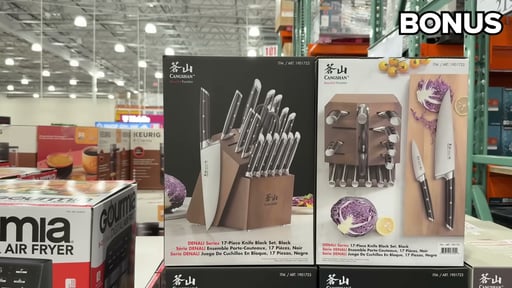 Cangshan Denali Knife Set 17-Piece Knife Block