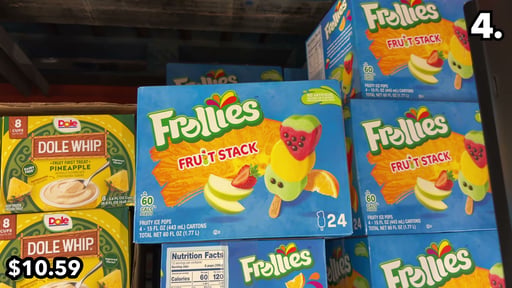 Frellies Fruit Stack Ice Pops 24-Pack