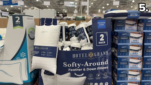 Hotel Grand Softy-Around Feather & Down Pillows 2-Pack