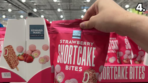 Edward Marc Strawberry Shortcake Bites 20 Ounce Bag