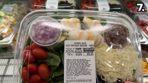 Kirkland Signature Spinach Salad with Poppyseed Dressing