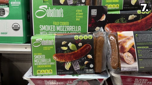 Sabatino's Smoked Mozzarella Chicken Sausage