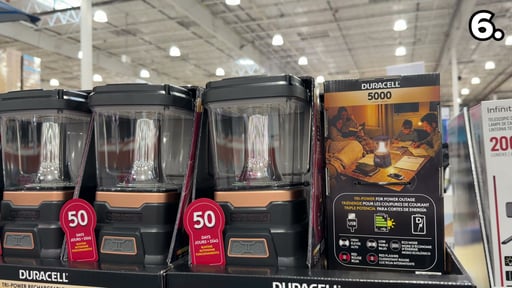 Duracell Tri-Power Solar Lantern 5000 Lumens