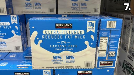 Kirkland Signature Ultra-Filtered Reduced Fat 2% Lactose-Free Milk