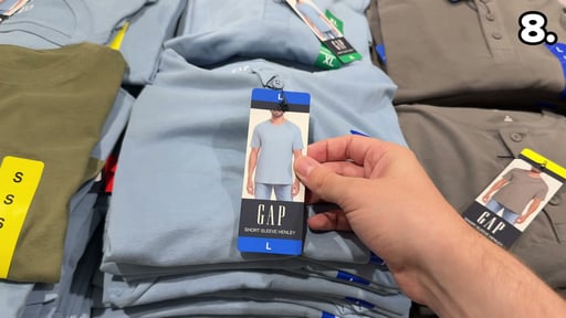 Gap Men's Short Sleeve Henley Tee