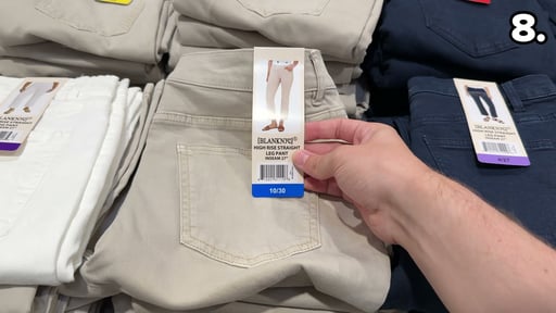 BlankNYC Ladies' High Rise Straight Leg Pant