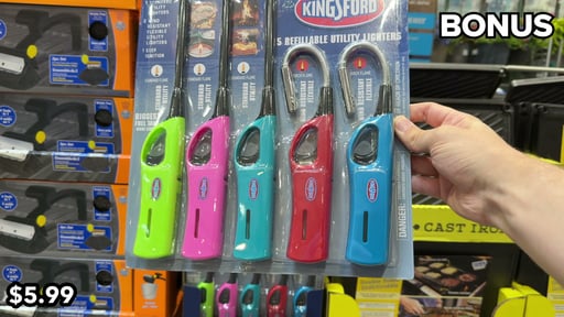 Kingsford 5-Pack Refillable Utility Lighters