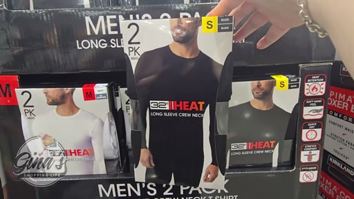 32 Degrees Men's Heat Tee 2-Pack