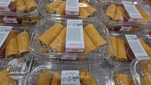Thai Chicken Wrap with Sweet Chili Sauce