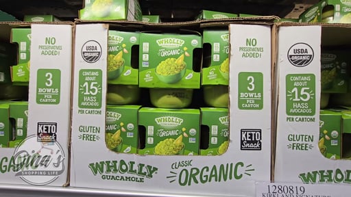 Wholly Organic Guacamole Bowls, 3/15 oz