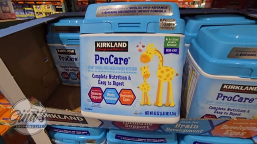 Kirkland Signature ProCare Infant Formula Dual HMO, Non-GMO 42oz