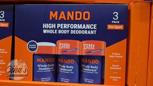 Mando Whole Body Deodorant 3 / 2.60 oz