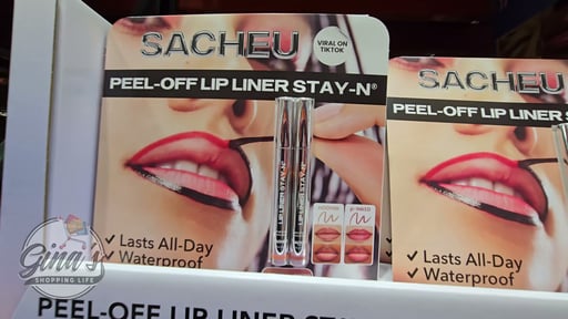 Sacheu Peel Off Lip Liner 2PK