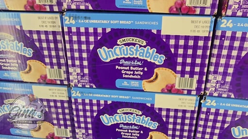 Smucker's Uncrustables Peanut Butter / Grape Jelly, 24 CT