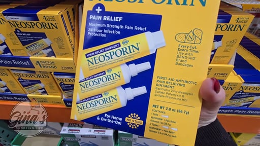 Neosporin + Pain Relief Ointment Max St 1 oz Plus 2x0.5 oz