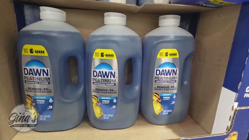 Dawn Platinum Advanced Power Dishwashing Liquid, 90 oz