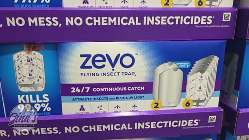 Zevo Flying Insect Trap 2 Devices / 6 Refills