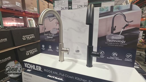 Kohler Rodean Pull-Down Kitchen Faucet