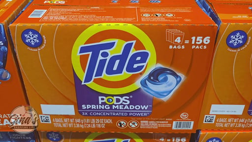 Tide Pods Spring Meadow Scent, 156 Count
