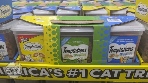 Temptations Chicken, Seafood & Catnip Cat Treats, 3-Pack 16 oz