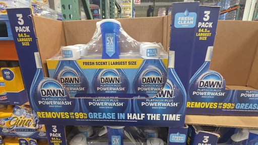 Dawn Platinum PowerWash Dish Spray 21.5 oz + 43 oz Refill