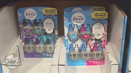 Febreze Plug In Starter Kit 1 Warmer + 5 Refills