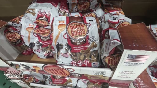 Nylabone Beef Broth Bones 60 ct. (2.6 lbs)
