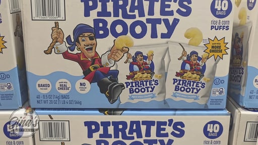 Pirate's Booty Aged White Cheddar 40 CT