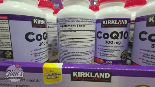 Kirkland Signature Coenzyme Q10 300mg 100 Softgels