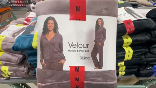 Felina Women's Velour Track Suit