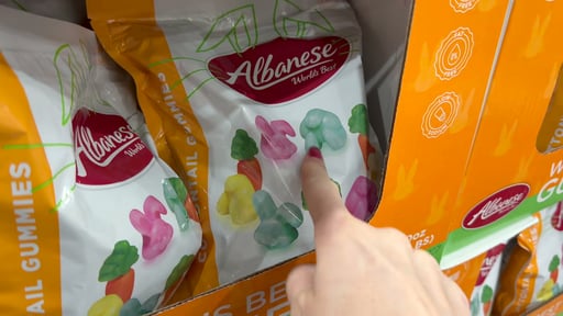 Albanese Gummies Easter Cottontail, 40 Ounces