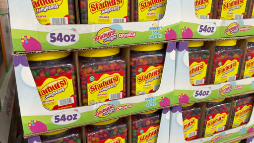 Starburst Jellybeans 54 Ounce Jar