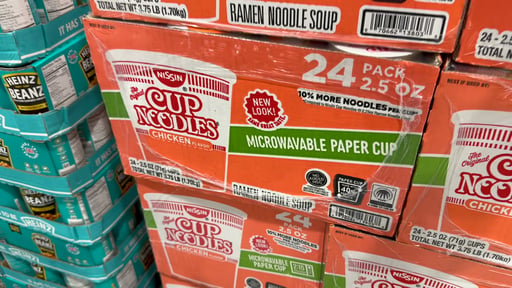 Nissin Chicken Cup of Noodles