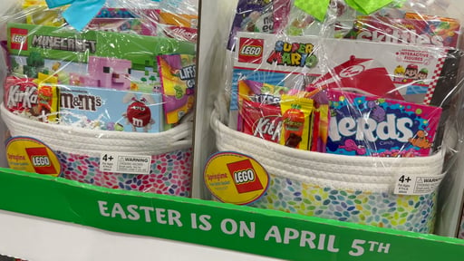 DesignPac LEGO Easter Basket, 27.03 oz