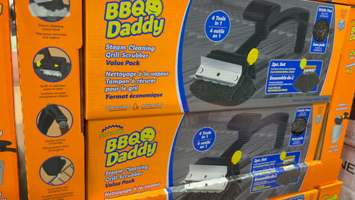 Scrub Daddy BBQDaddy Steam Cleaning Grill Brush