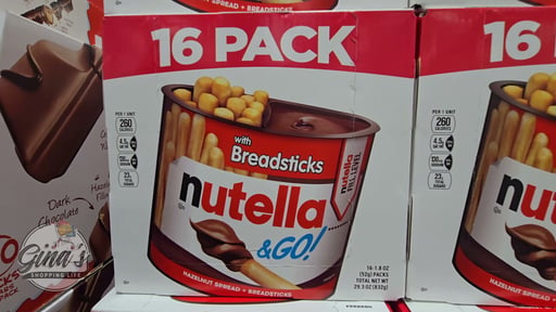 Ferrero Nutella & GO! 16/1.8 Ounce Cups