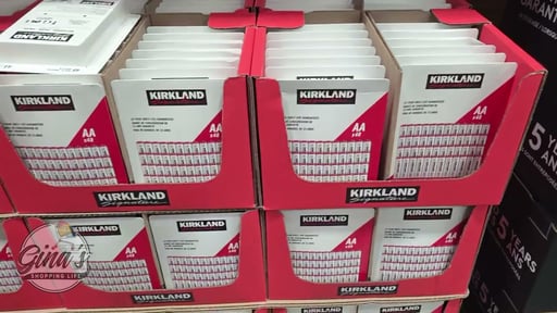 Kirkland Signature Alkaline AA Batteries, 48-Pack