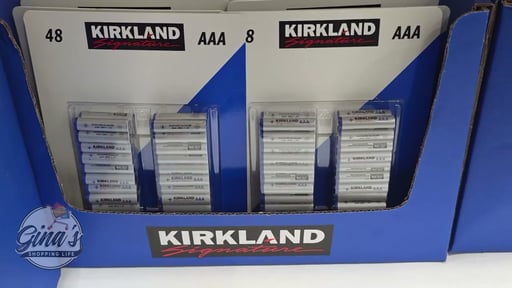 Kirkland Signature Alkaline AAA Batteries 48-Pack