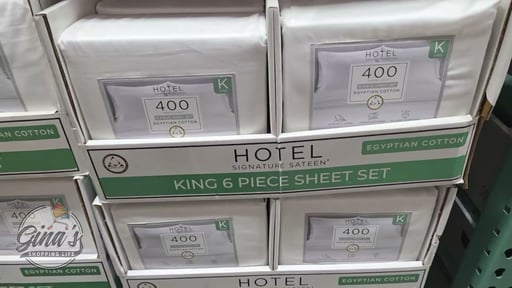 Hotel Signature Egyptian Cotton Sheets 6-Piece Set King