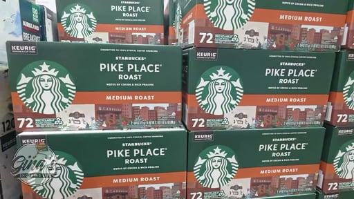 Starbucks Pike Place Medium Roast 72 Count K-Cup Pods